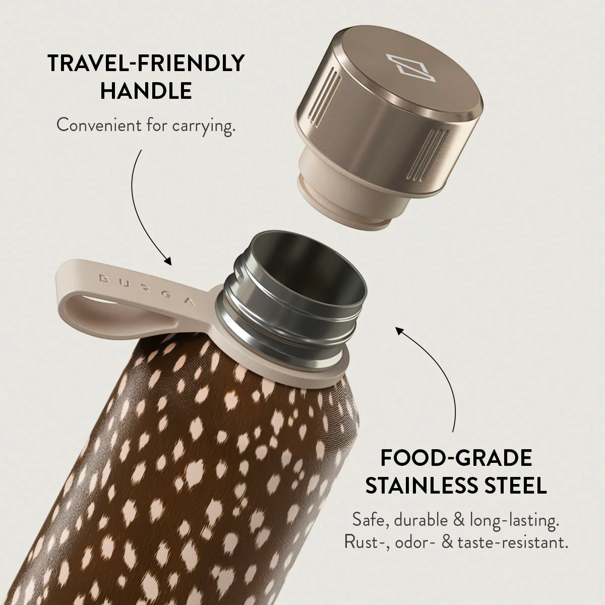 Cinnamon Roll - Water Bottle - Image 4