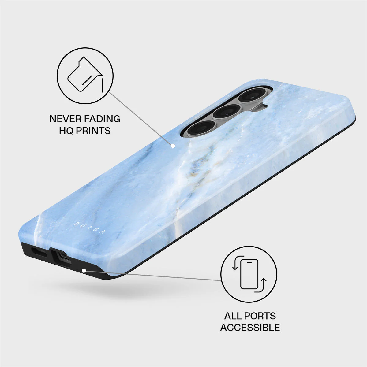 Fluffy Clouds - Samsung Galaxy S26 Plus Case - Image 3