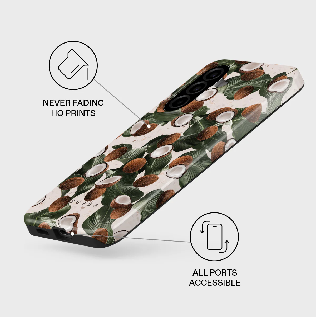 Coconut Crush - Samsung Galaxy A57 5G Case - Image 3