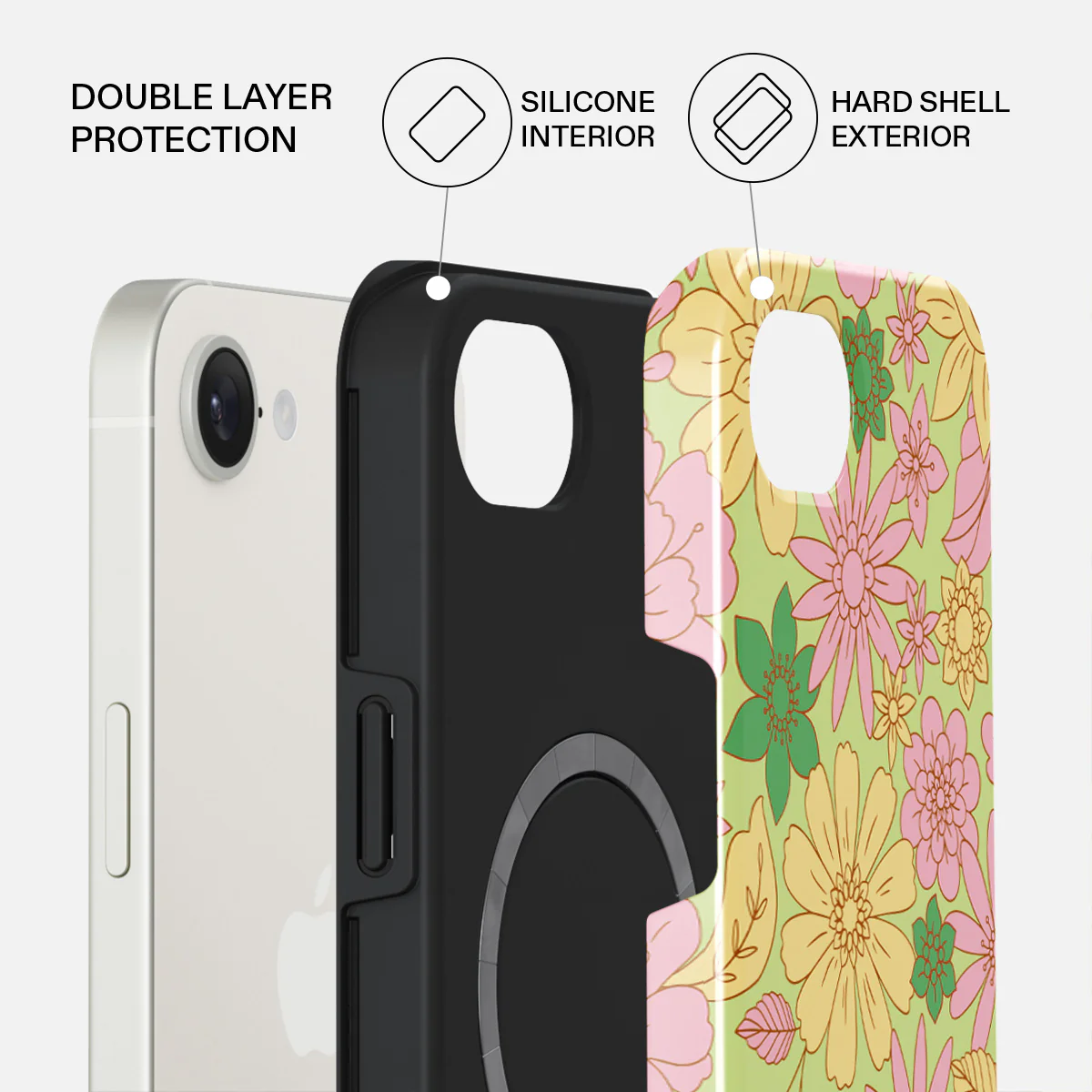 Amalfi Coast - Colorful Floral iPhone 17e Case - Image 2