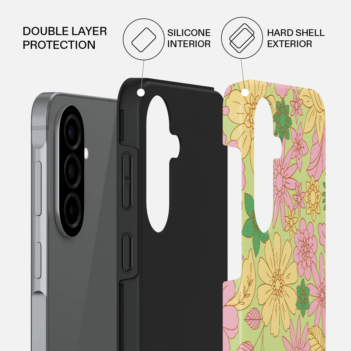 Amalfi Coast - Colorful Floral Samsung Galaxy A57 5G Case - Image 2