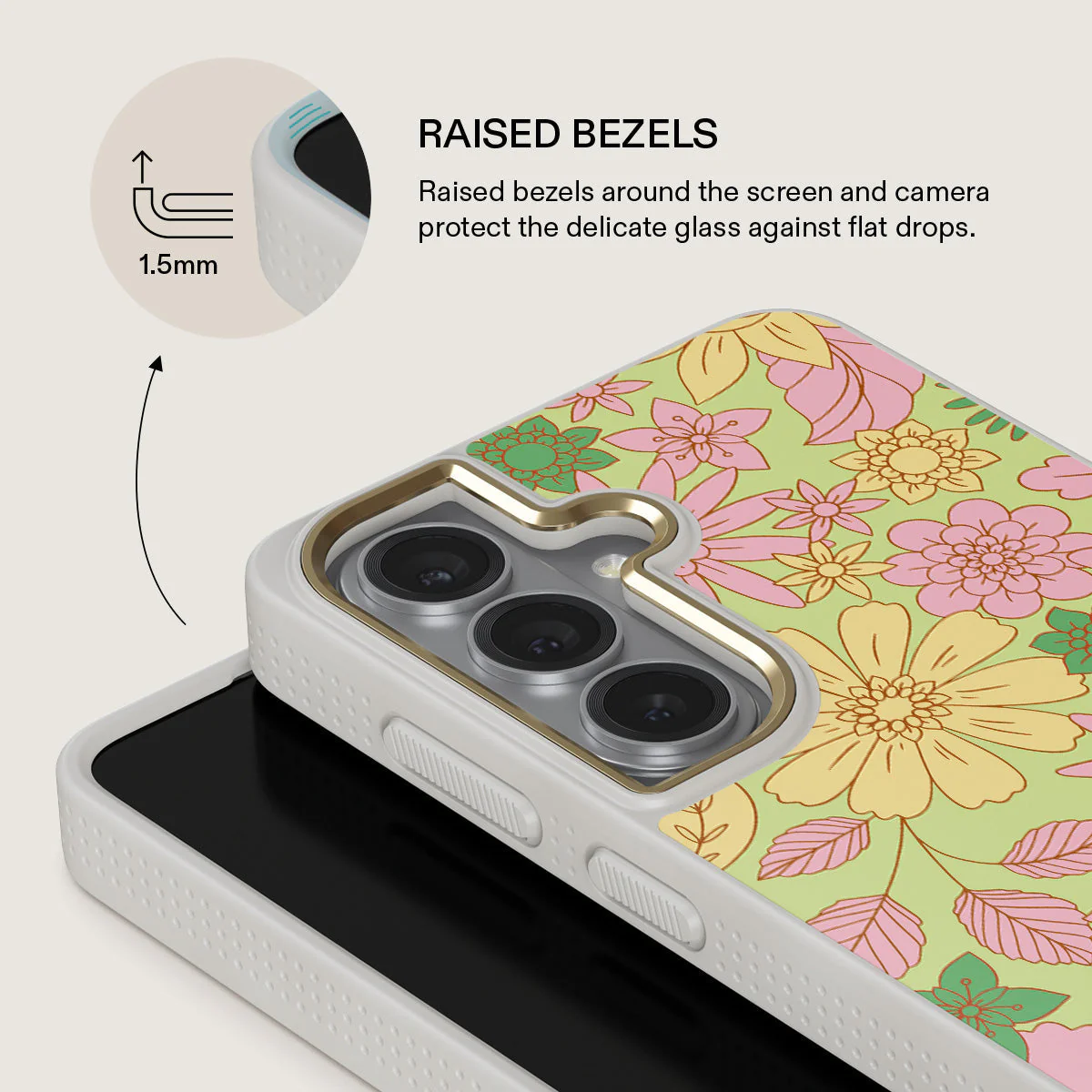 Amalfi Coast - Colorful Floral Samsung Galaxy S26 Case - Image 29