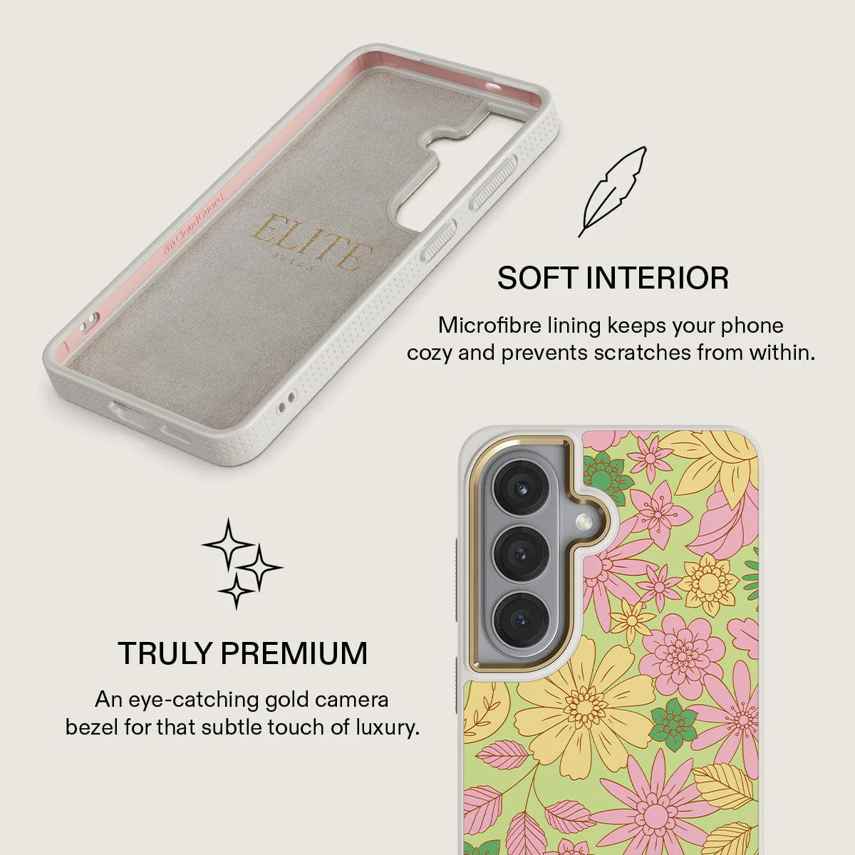 Amalfi Coast - Colorful Floral Samsung Galaxy S26 Case - Image 31
