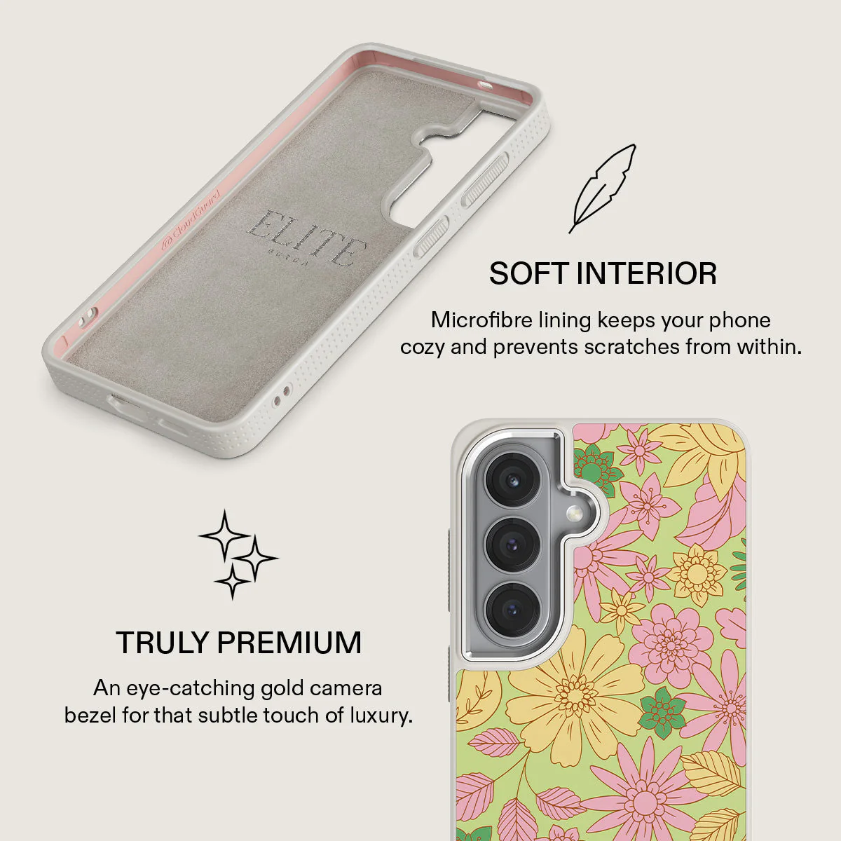 Amalfi Coast - Colorful Floral Samsung Galaxy S26 Case - Image 38