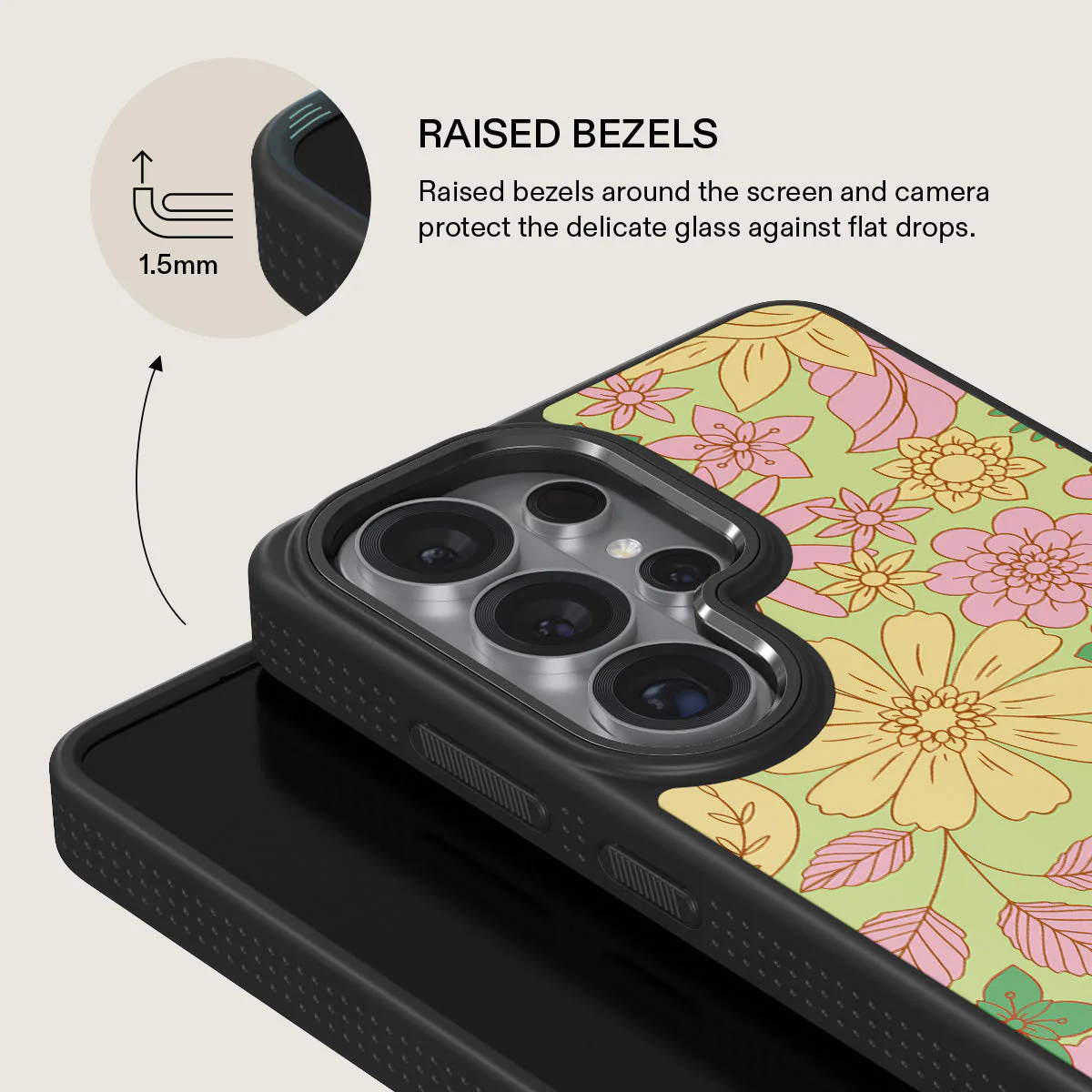 Amalfi Coast - Colorful Floral Samsung Galaxy S26 Ultra Case - Image 15