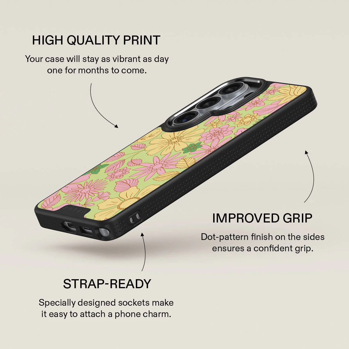 Amalfi Coast - Colorful Floral Samsung Galaxy S26 Ultra Case - Image 16