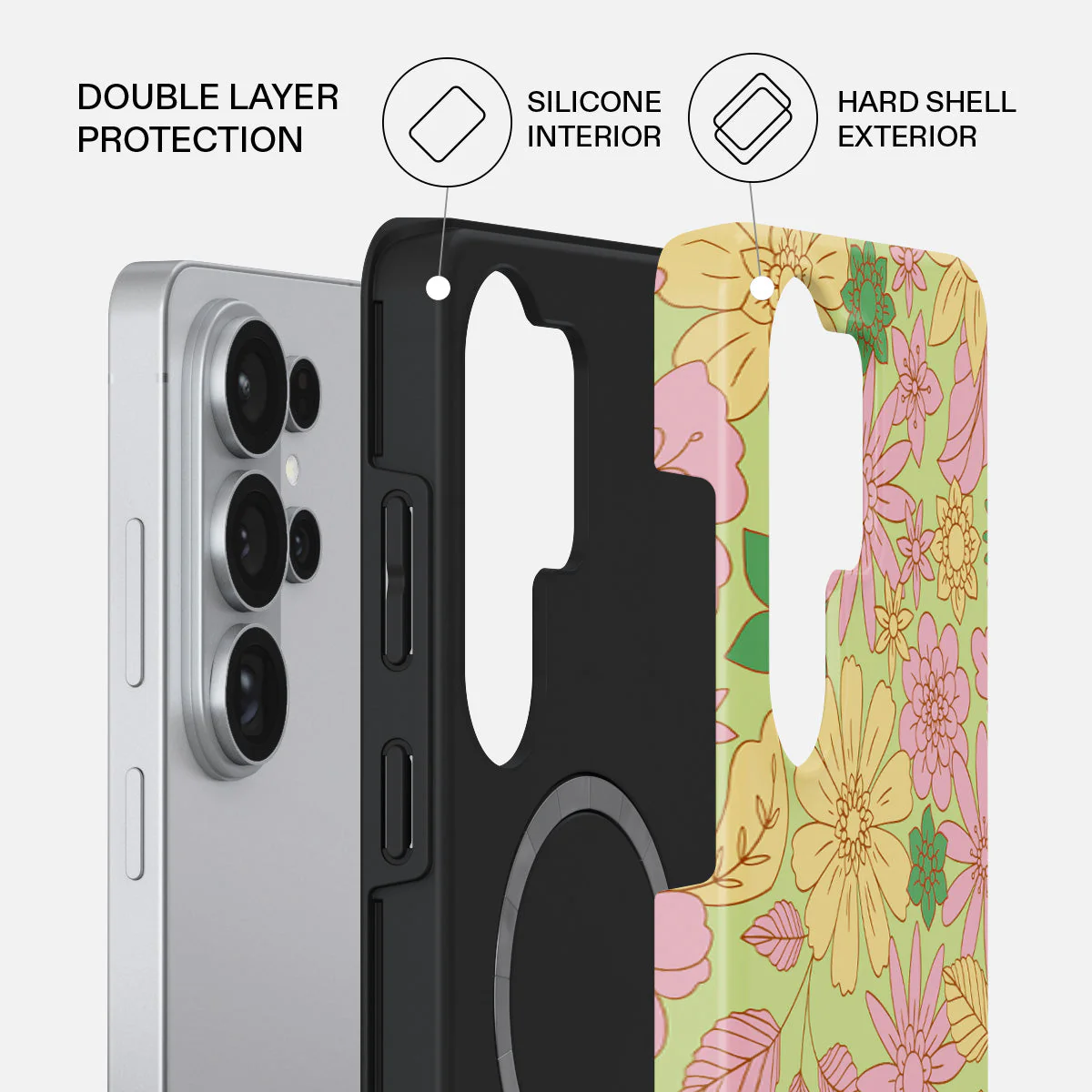 Amalfi Coast - Colorful Floral Samsung Galaxy S26 Ultra Case - Image 2