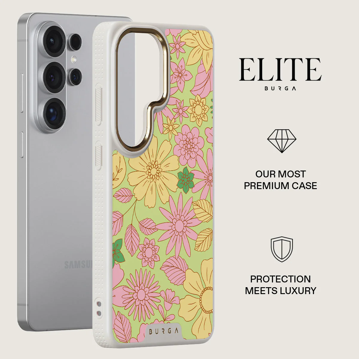 Amalfi Coast - Colorful Floral Samsung Galaxy S26 Ultra Case - Image 27