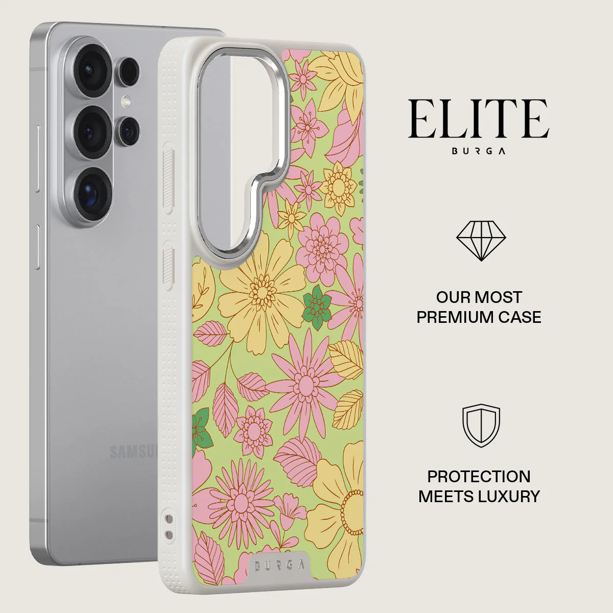 Amalfi Coast - Colorful Floral Samsung Galaxy S26 Ultra Case - Image 34