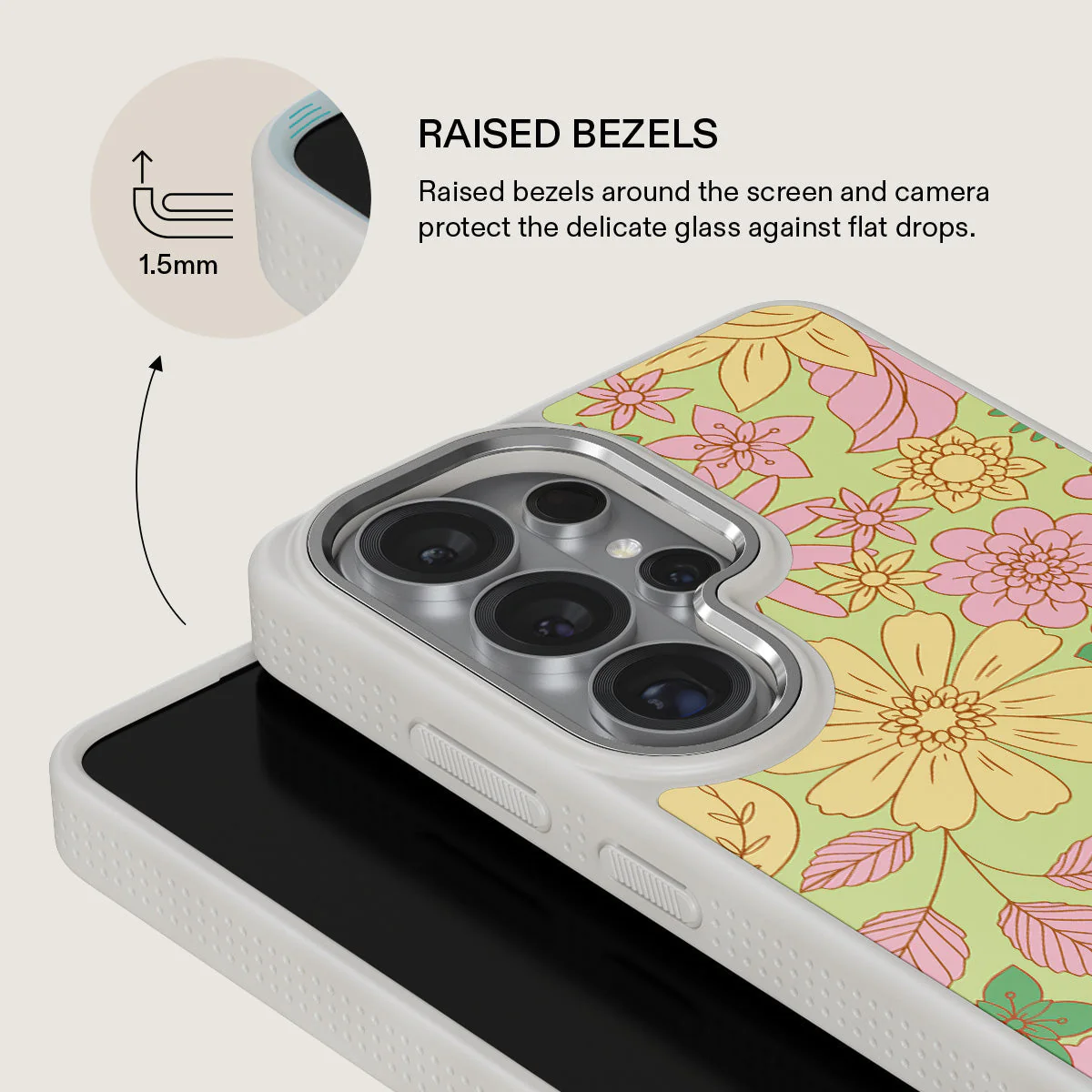 Amalfi Coast - Colorful Floral Samsung Galaxy S26 Ultra Case - Image 36