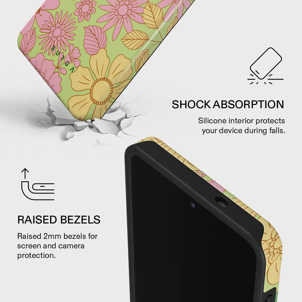 Amalfi Coast - Colorful Floral Samsung Galaxy S26 Ultra Case - Image 4