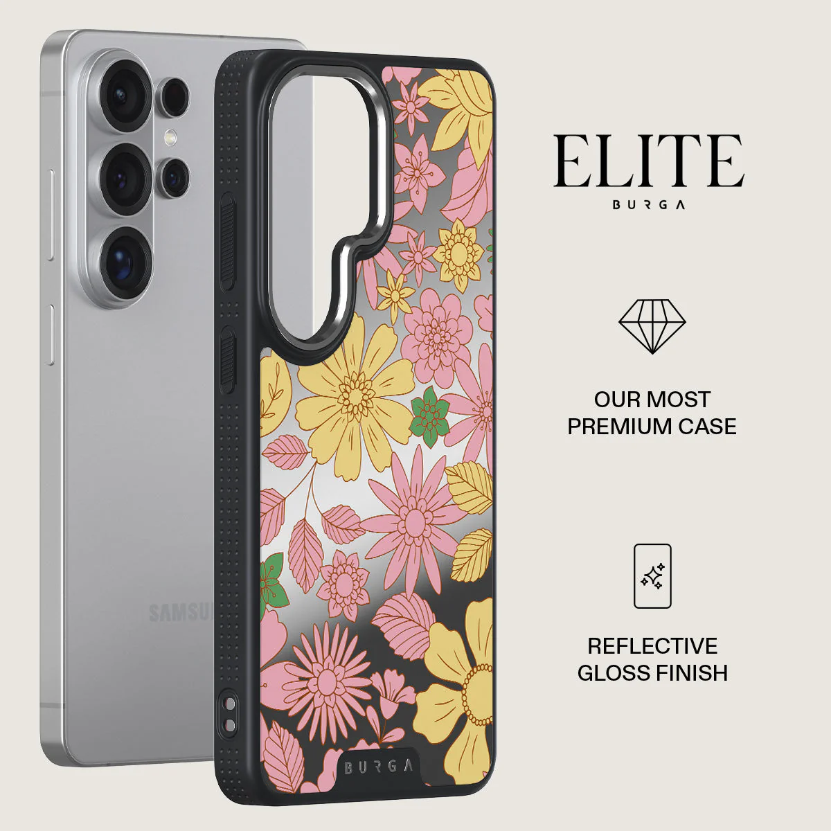 Amalfi Coast - Colorful Floral Samsung Galaxy S26 Ultra Case - Image 57