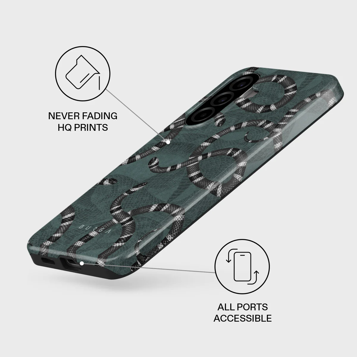 Constant Danger - Cool Samsung Galaxy A57 5G Case - Image 3