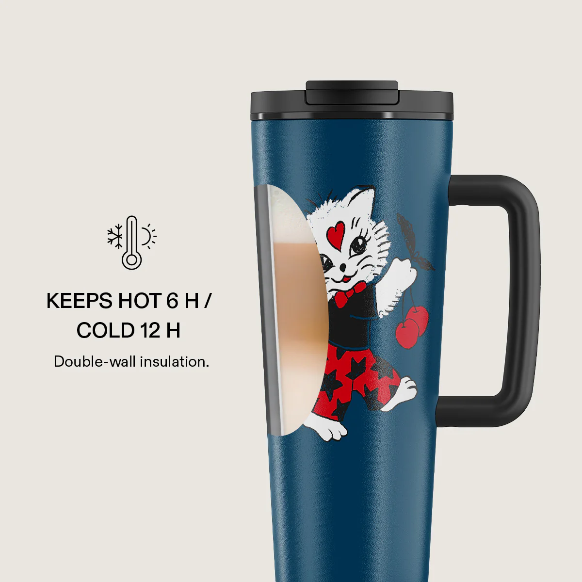 Crossed Path - EasyGrip Travel Mug - Image 4
