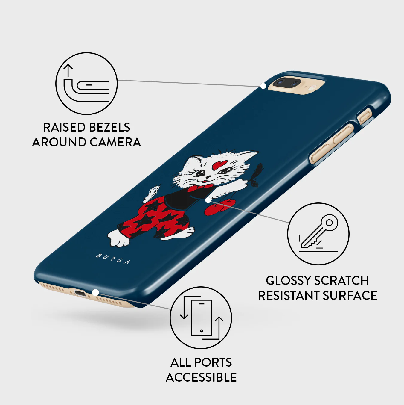 Crossed Path - iPhone 7 Plus / 8 Plus Case - Image 3
