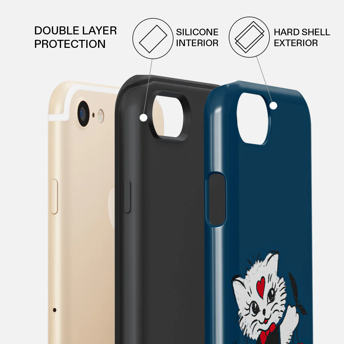 Crossed Path - iPhone SE (2020) Case - Image 2