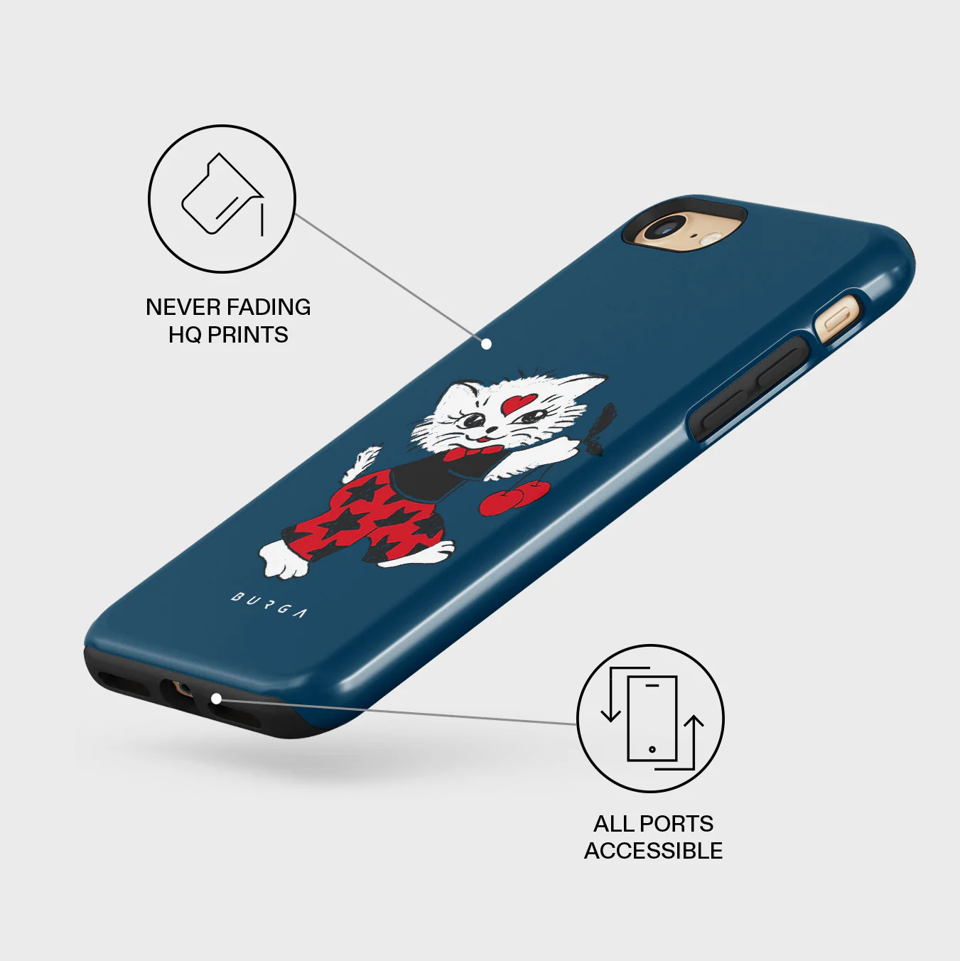 Crossed Path - iPhone SE (2020) Case - Image 3