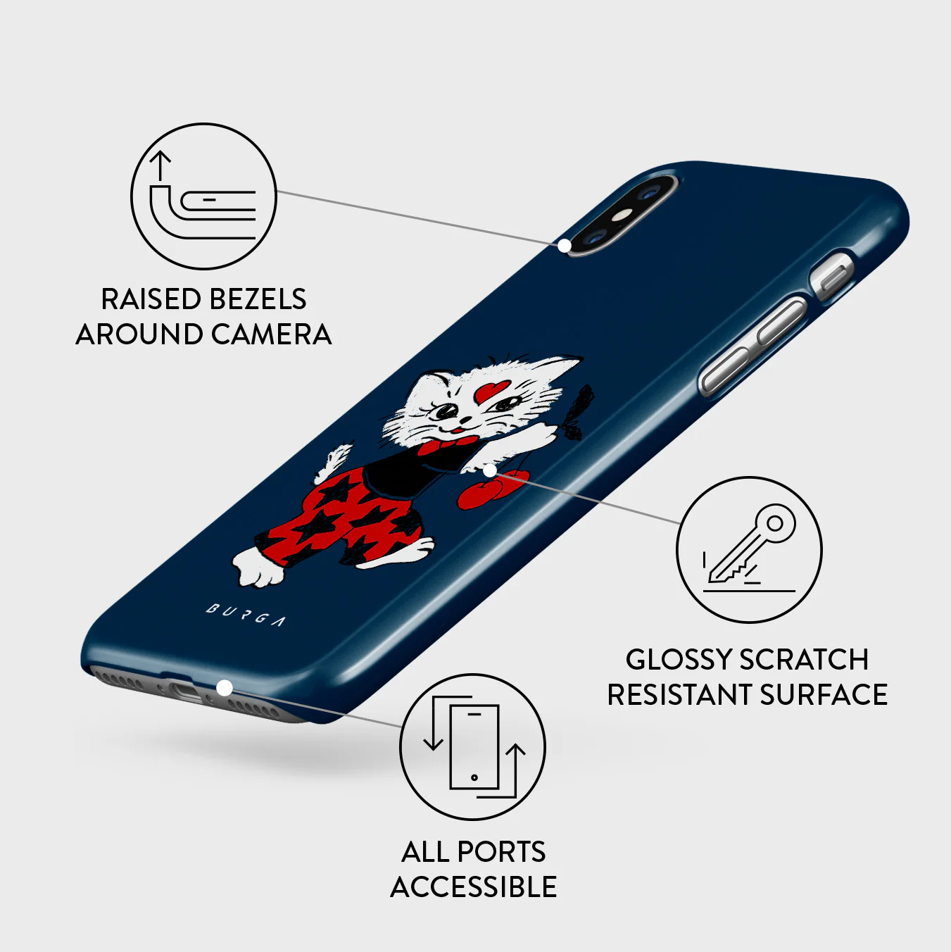 Crossed Path - iPhone X / XS Case - Image 3