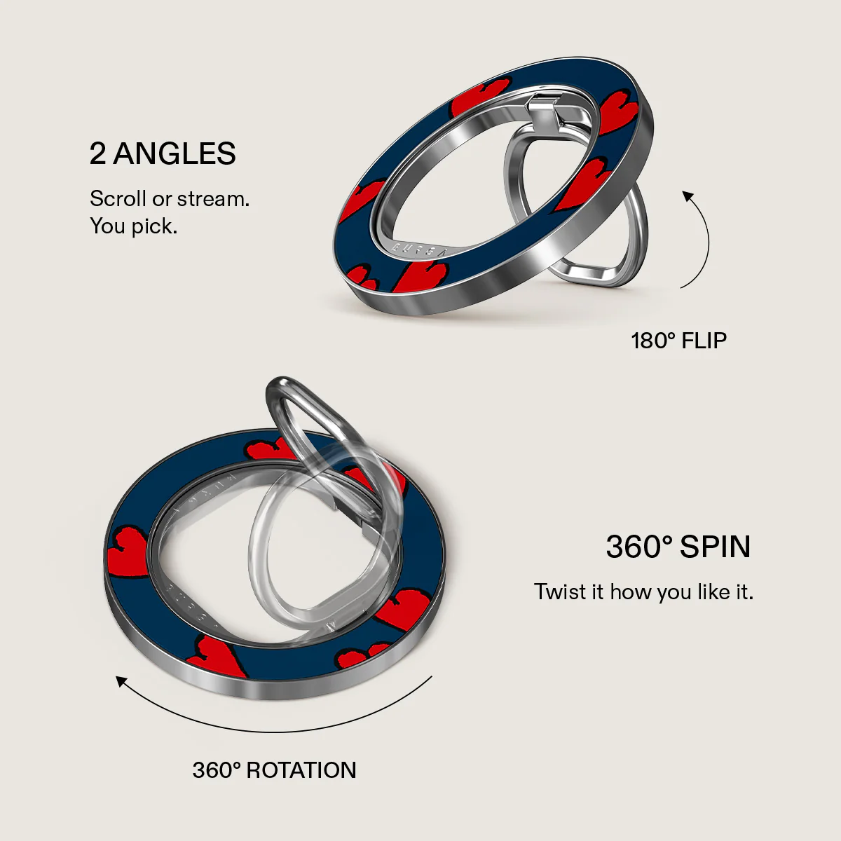 Crossed Path - Magnetic Ring Holder - Image 3
