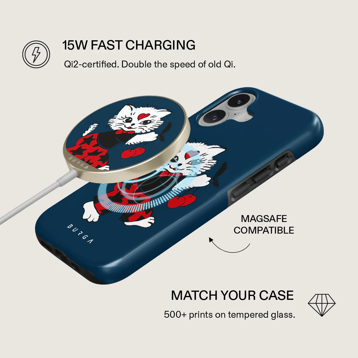 Crossed Path - Magnetic Wireless Charger - Image 2
