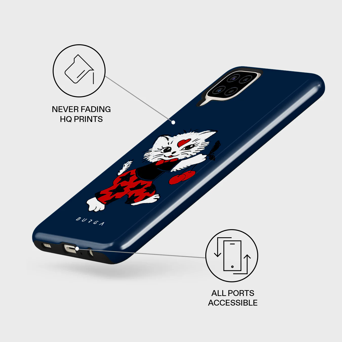 Crossed Path - Samsung Galaxy A12 4G Case - Image 3