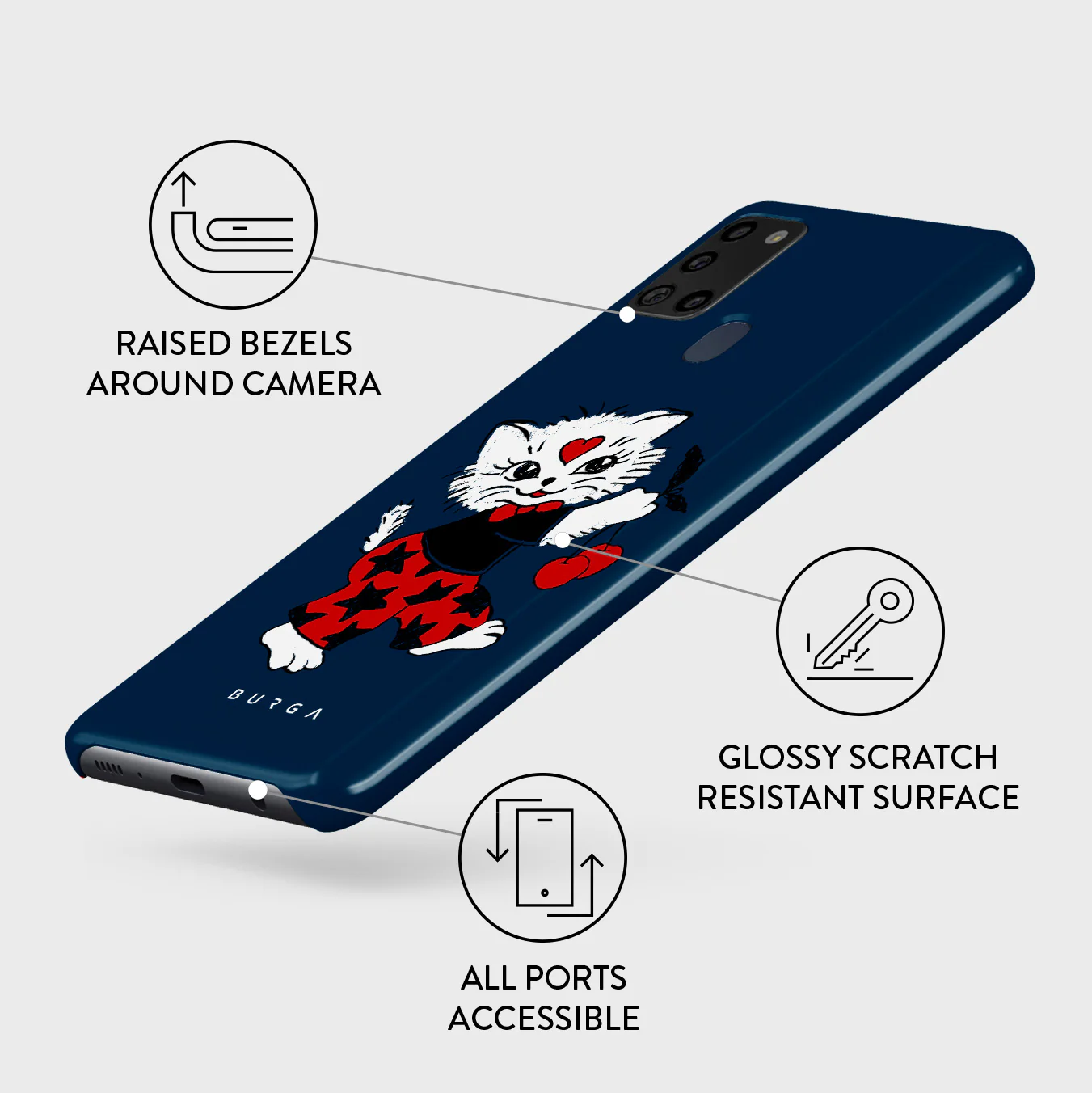 Crossed Path - Samsung Galaxy A21s 4G Case - Image 3