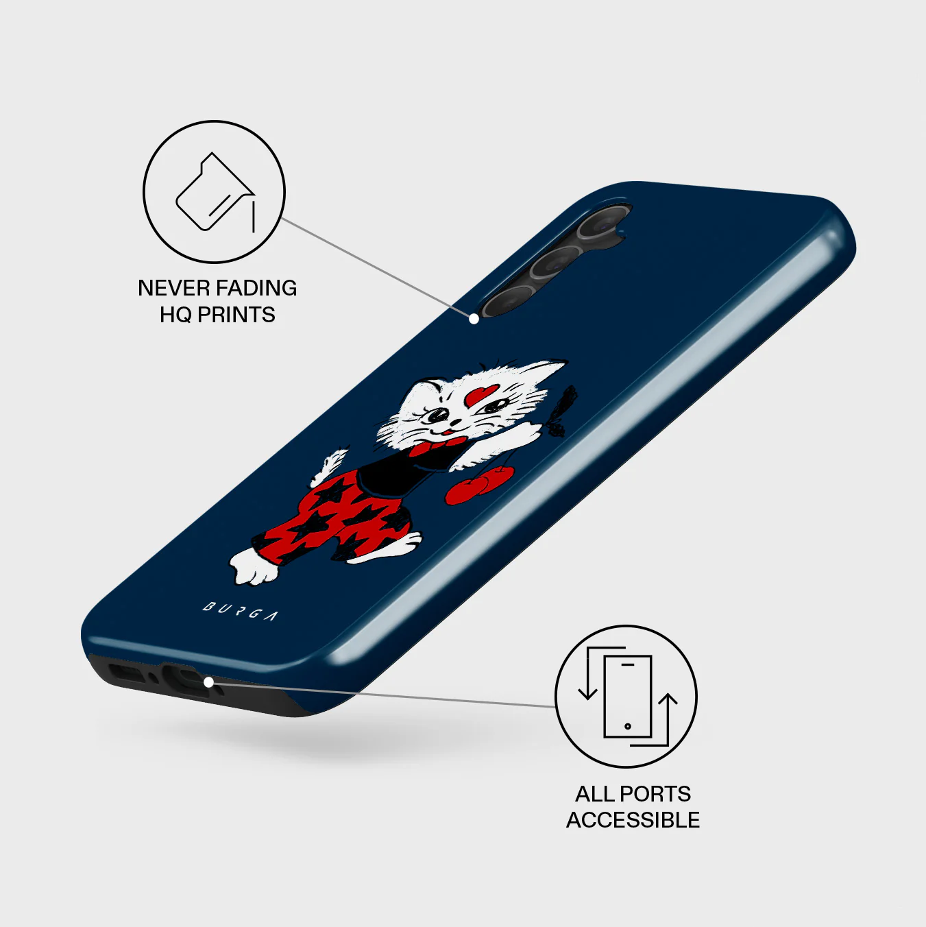 Crossed Path - Samsung Galaxy A34 Case - Image 3