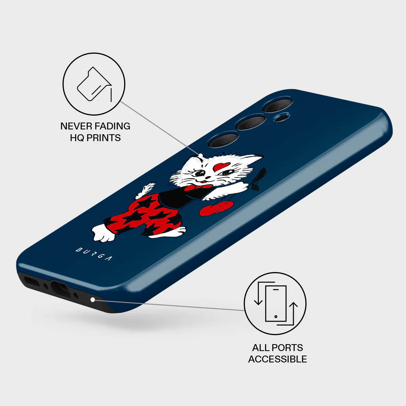 Crossed Path - Samsung Galaxy A35 Case - Image 3