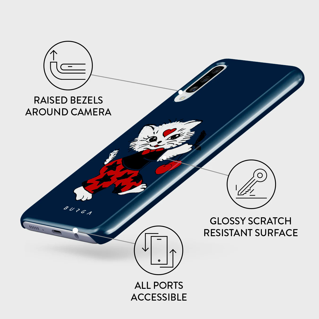 Crossed Path - Samsung Galaxy A50 Case - Image 3