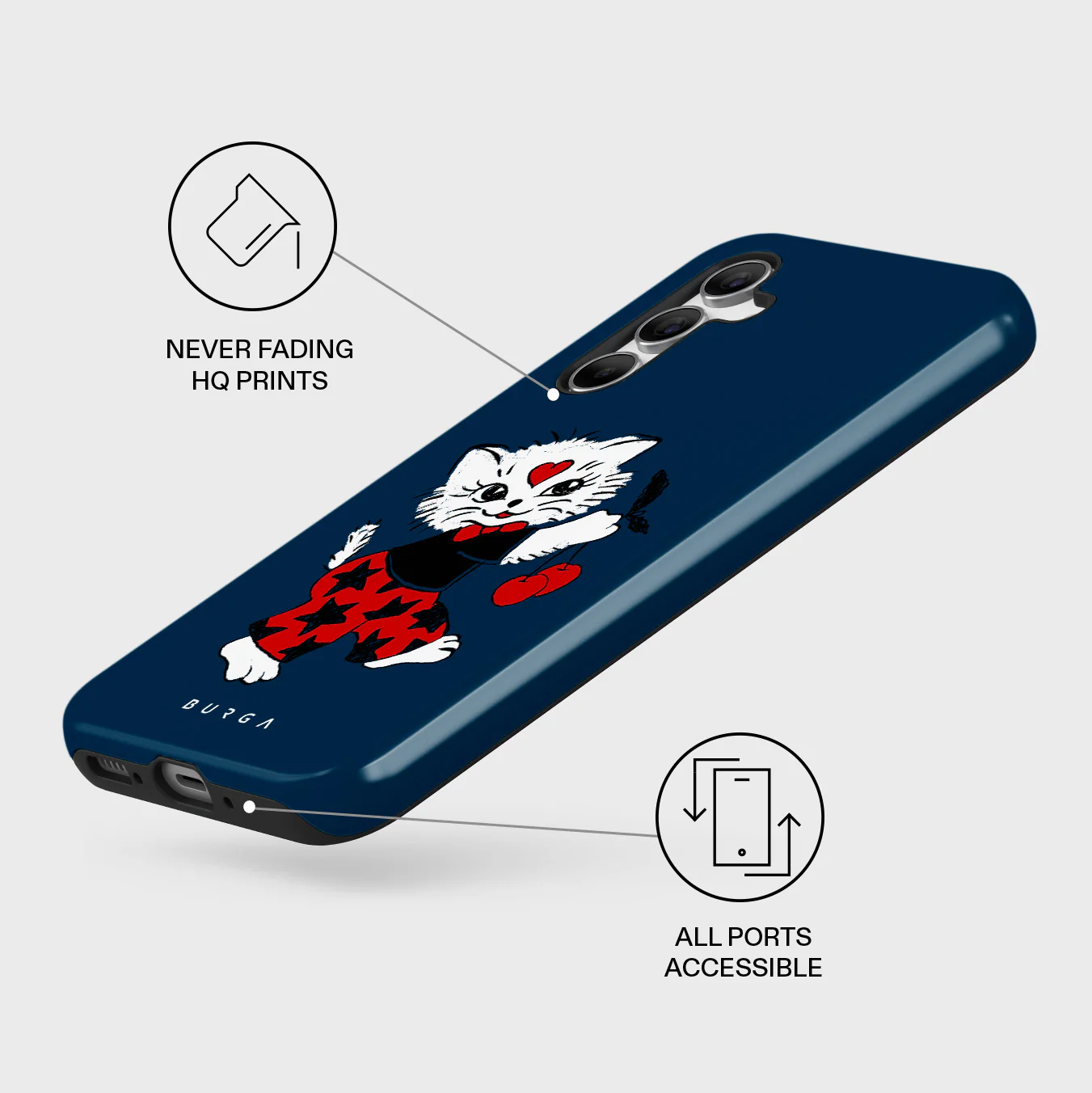Crossed Path - Samsung Galaxy A55 Case - Image 3