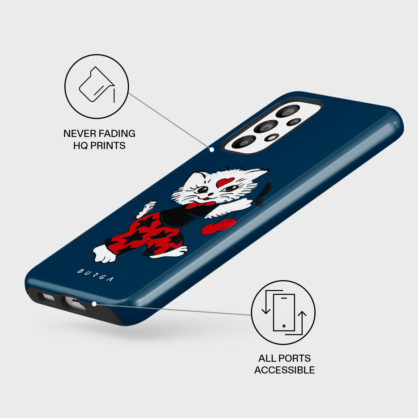 Crossed Path - Samsung Galaxy A73 Case - Image 3
