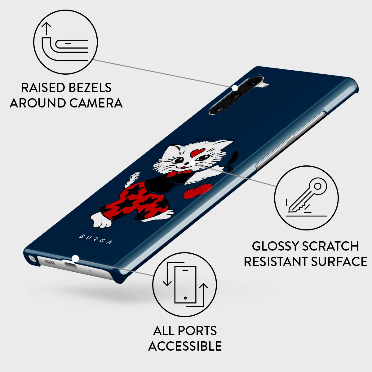 Crossed Path - Samsung Galaxy Note 10 Case - Image 3