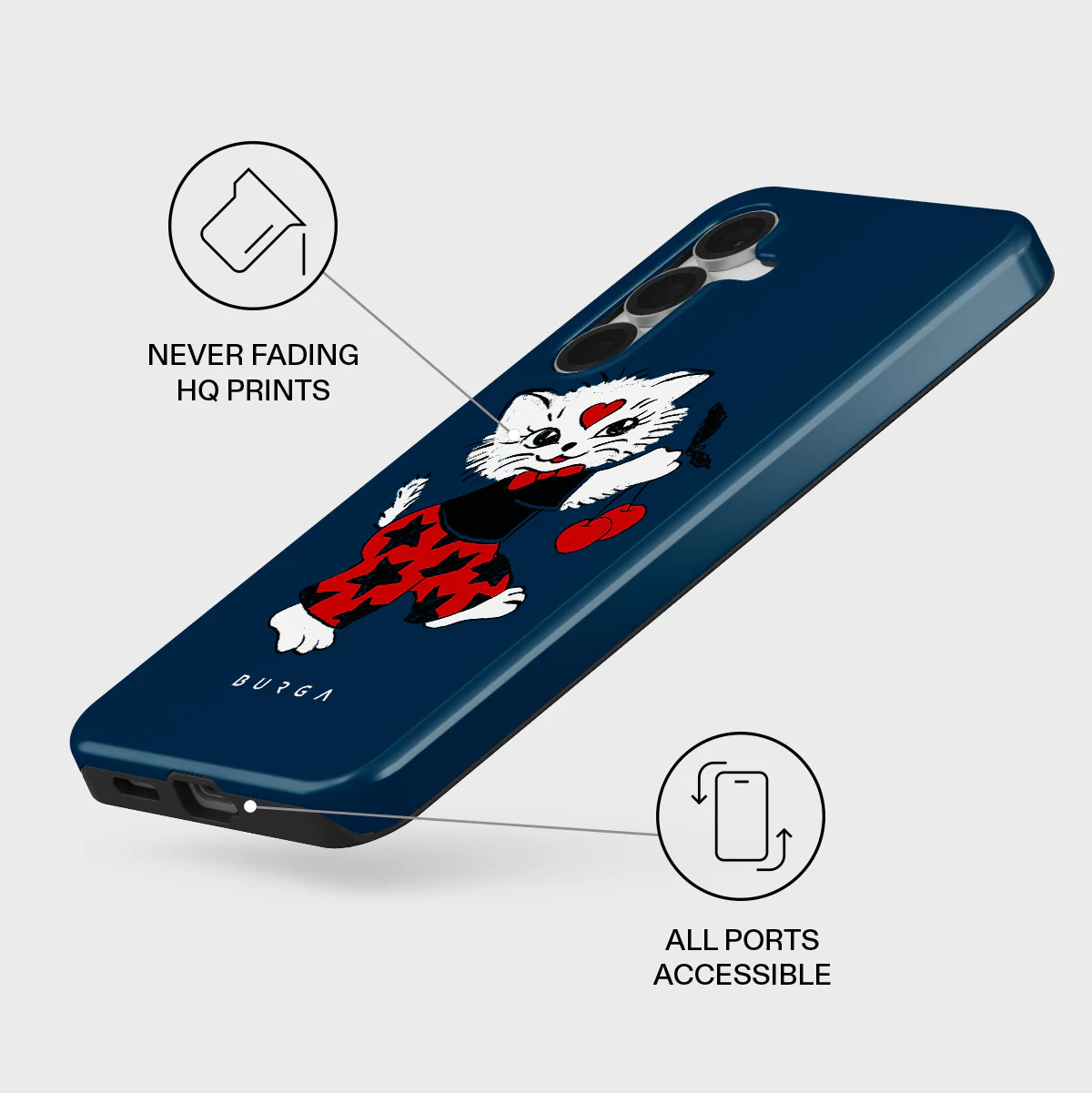 Crossed Path - Samsung Galaxy S25 FE Case - Image 3