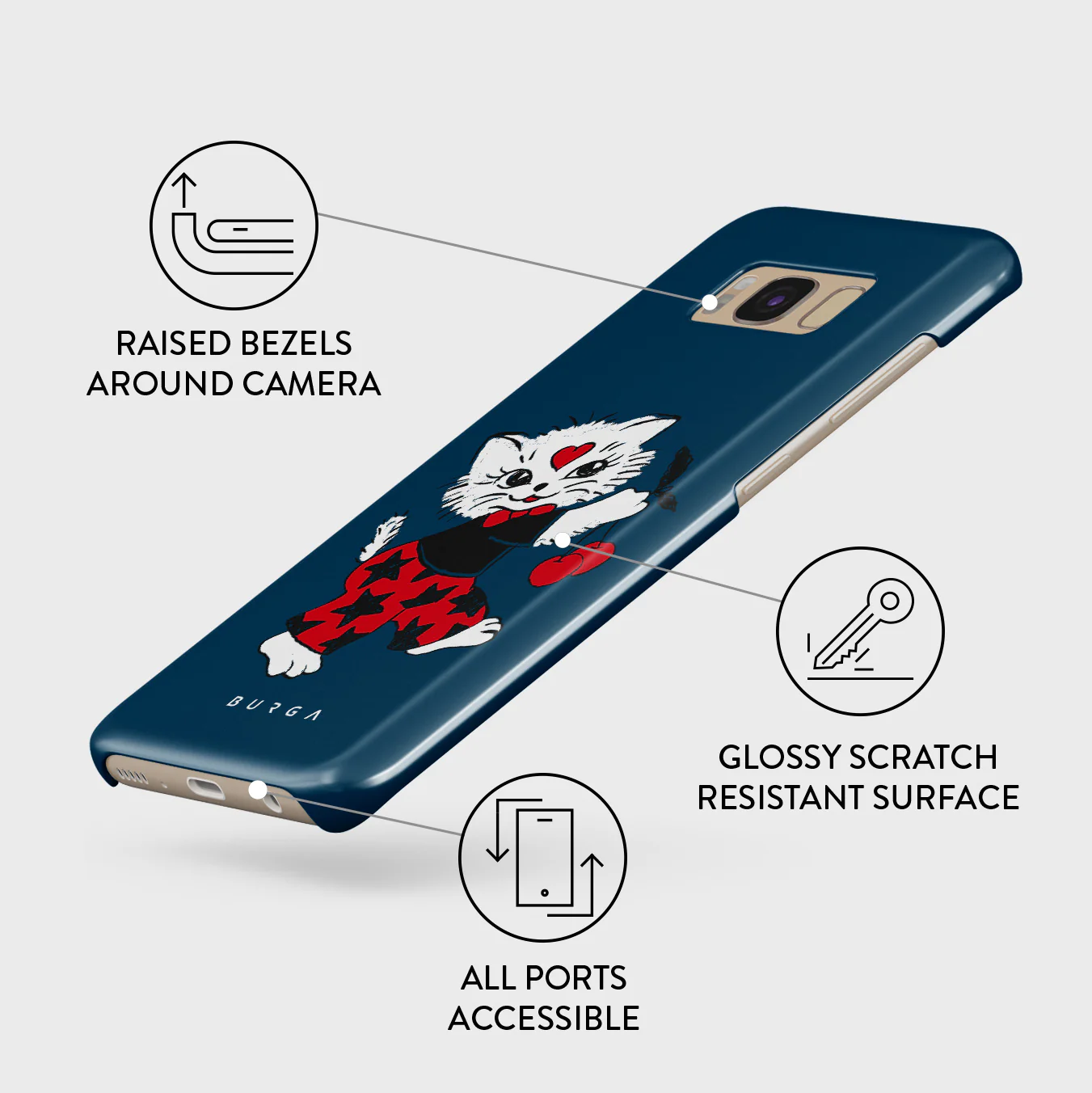 Crossed Path - Samsung Galaxy S8 Case - Image 3