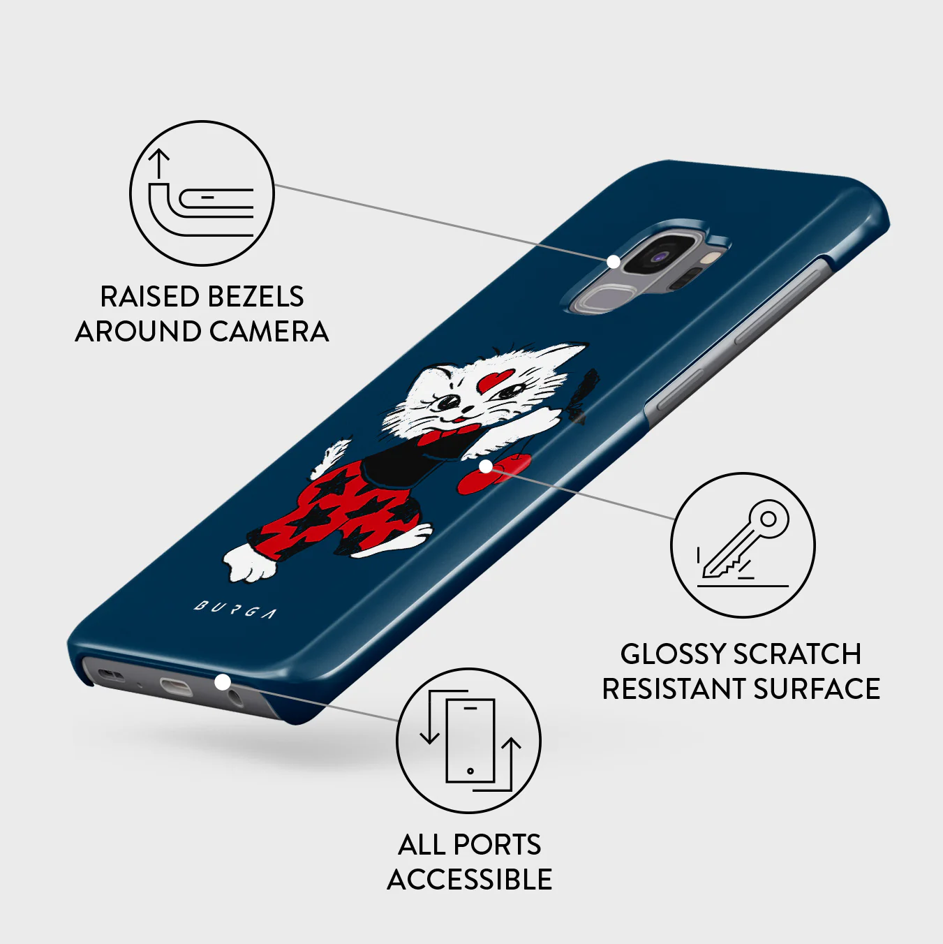 Crossed Path - Samsung Galaxy S9 Case - Image 3