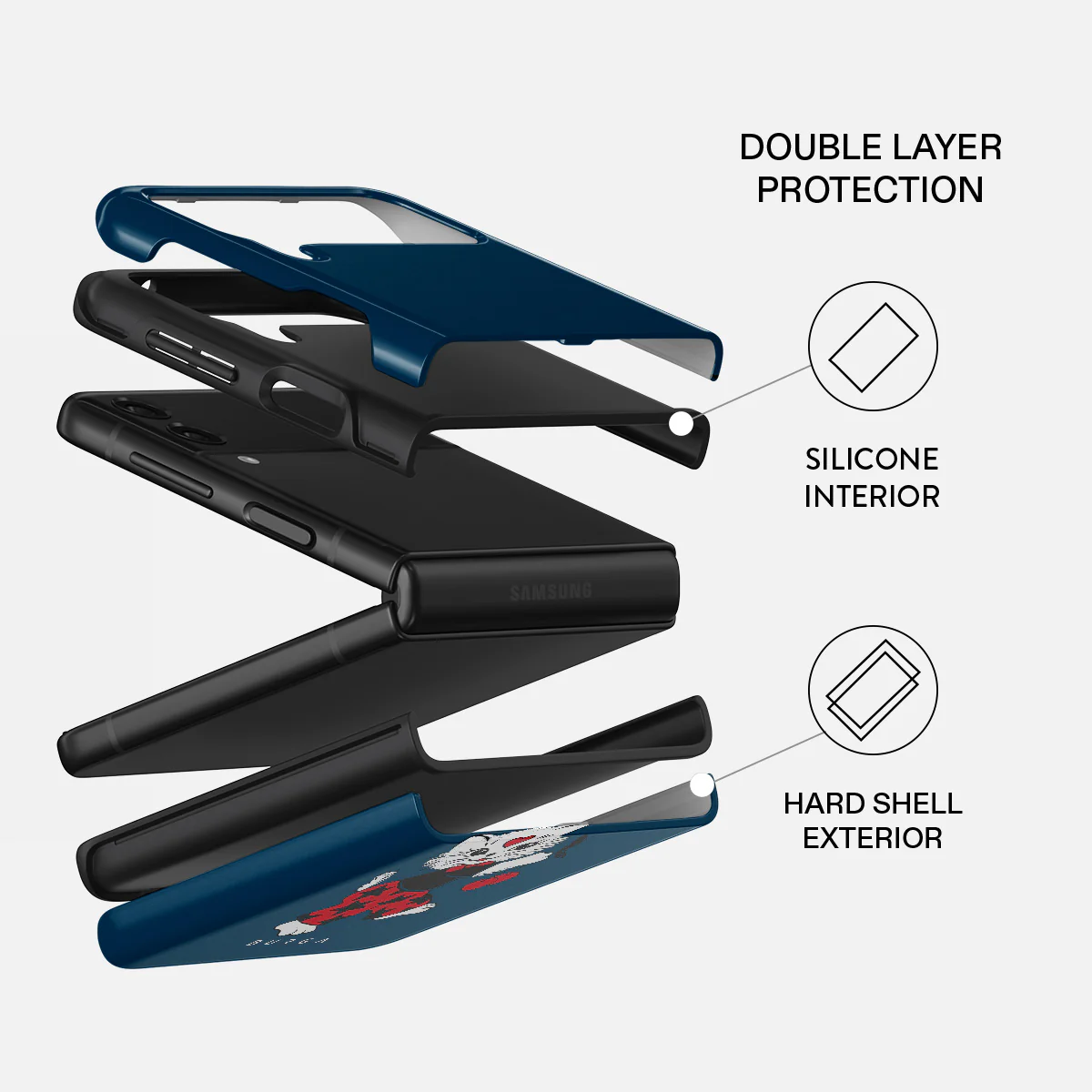 Crossed Path - Samsung Galaxy Z Flip 3 Case - Image 2