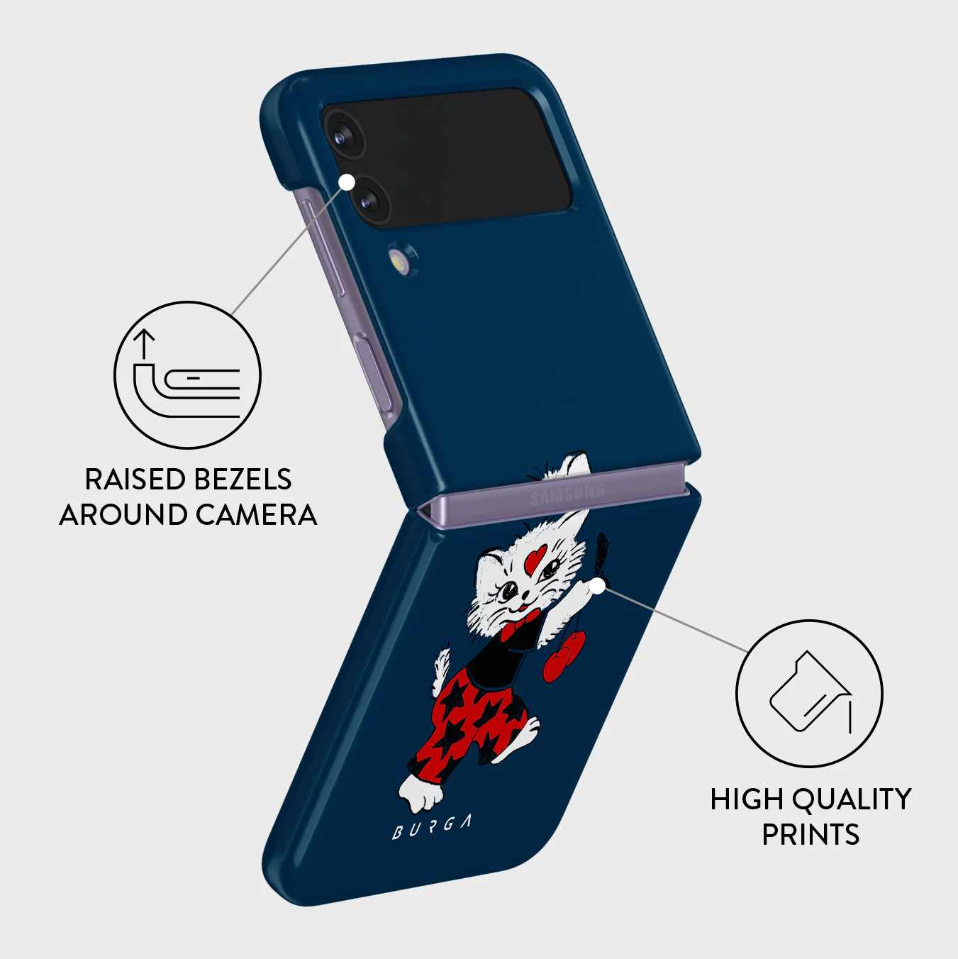 Crossed Path - Samsung Galaxy Z Flip 4 Case - Image 3