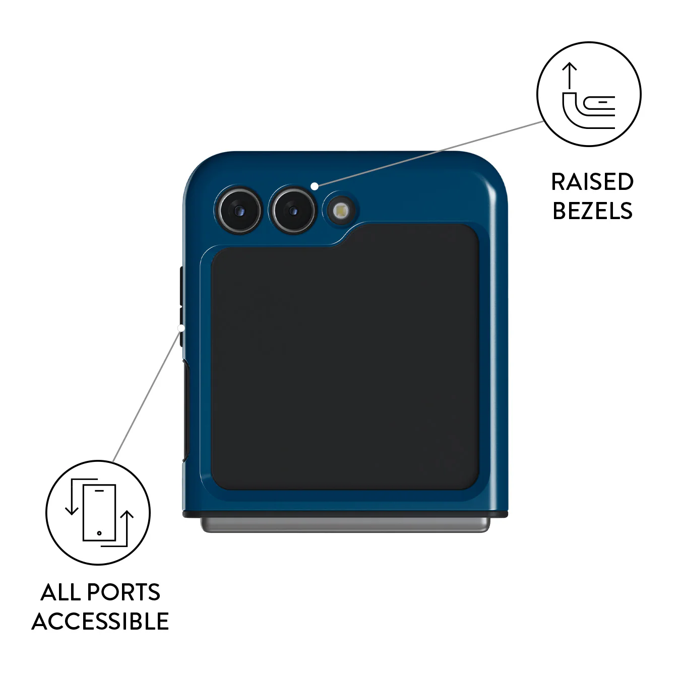 Crossed Path - Samsung Galaxy Z Flip 5 Case - Image 3