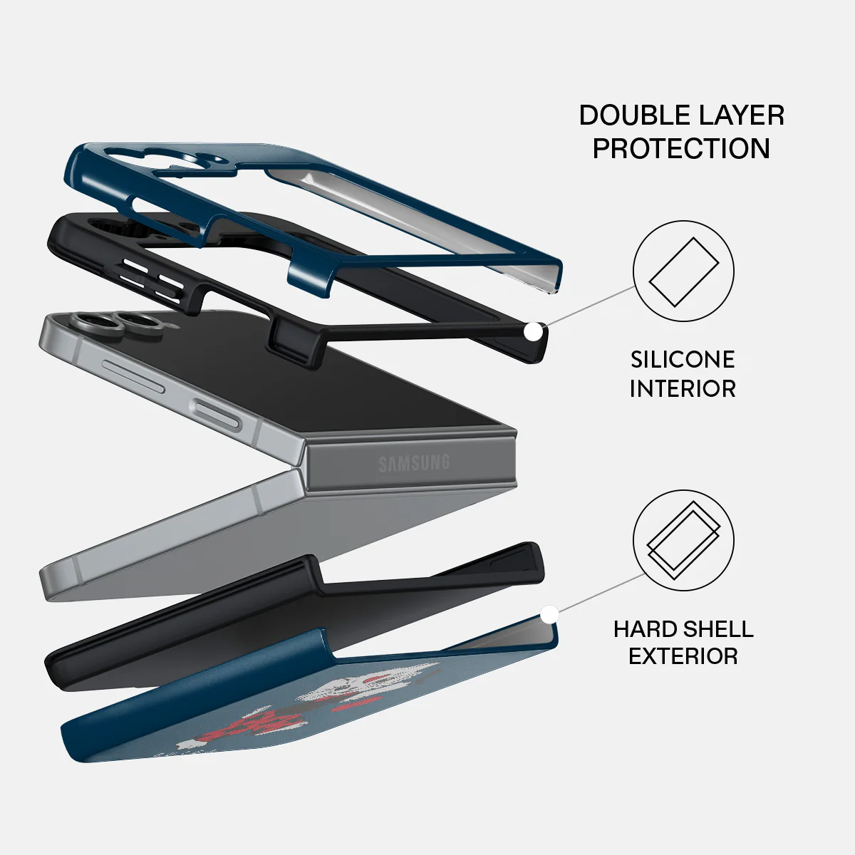 Crossed Path - Samsung Galaxy Z Flip 6 Case - Image 2