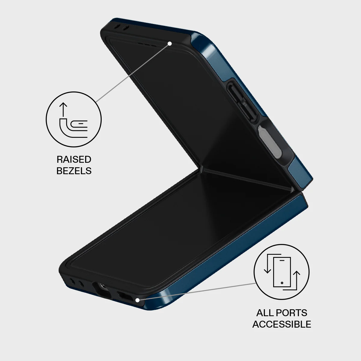 Crossed Path - Samsung Galaxy Z Flip 7 Case - Image 3