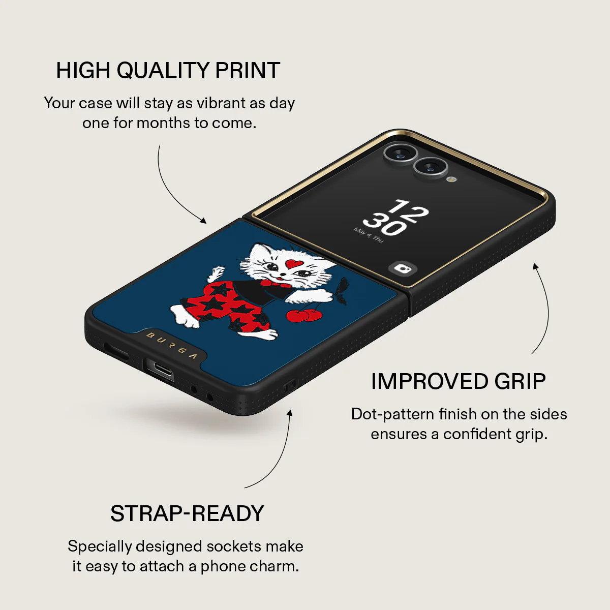 Crossed Path - Samsung Galaxy Z Flip 7 Case - Image 9