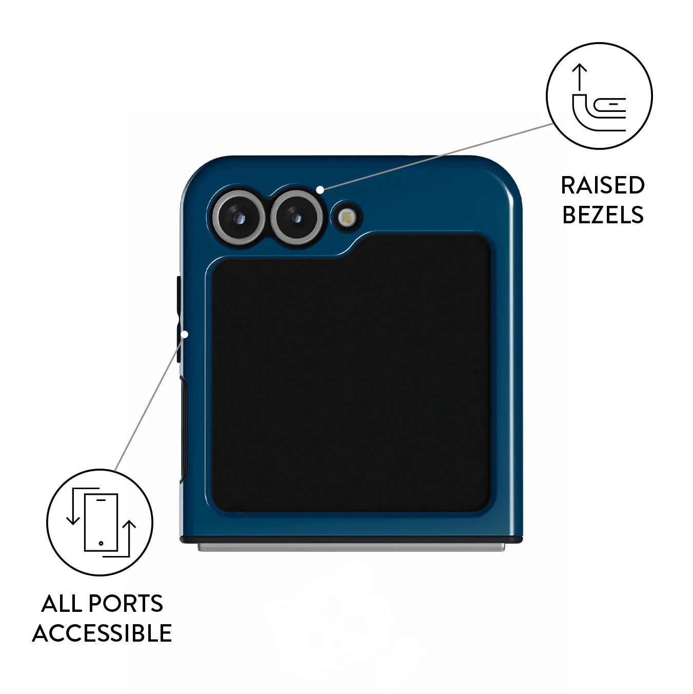 Crossed Path - Samsung Galaxy Z Flip 7 FE Case - Image 3