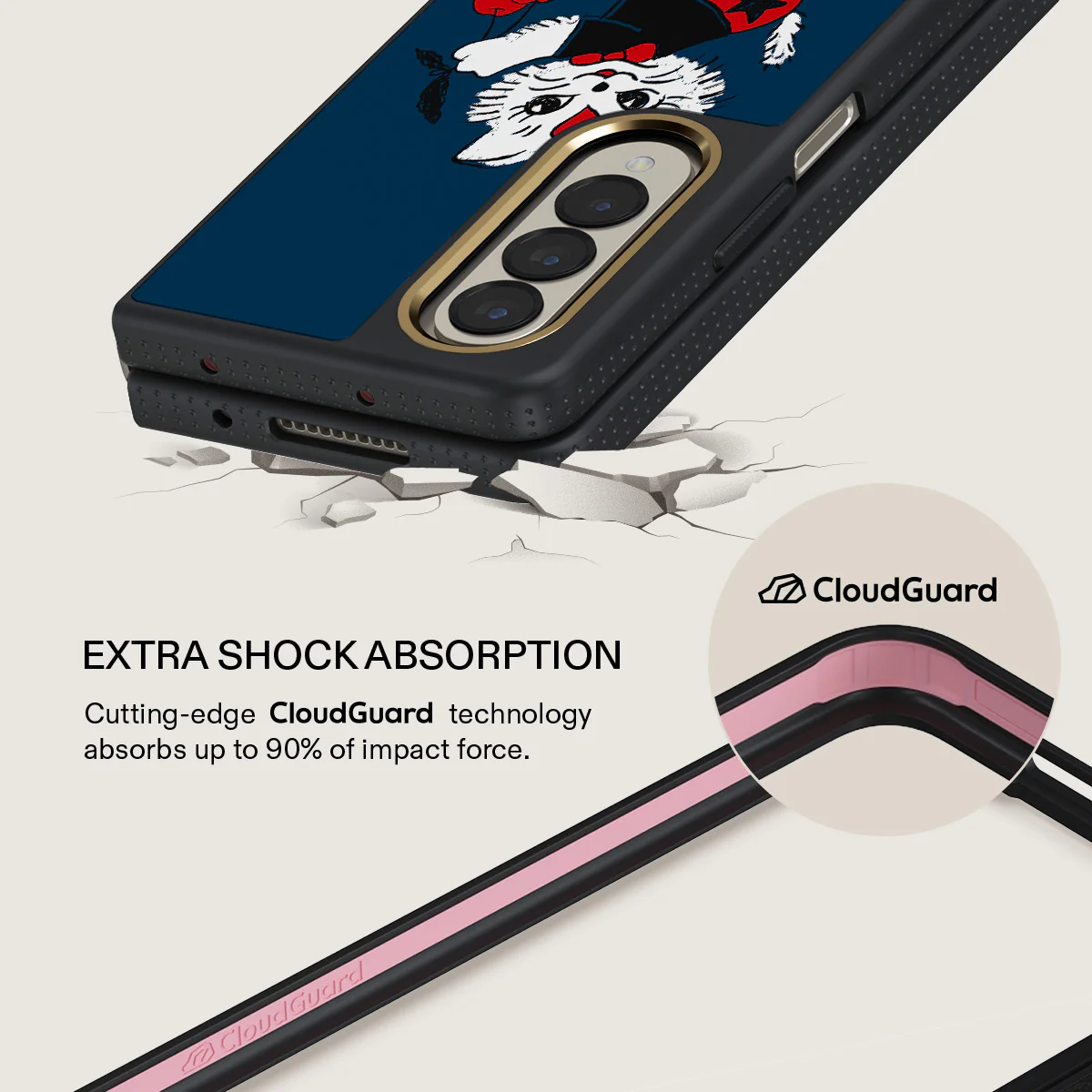 Crossed Path - Samsung Galaxy Z Fold 4 Case - Image 8