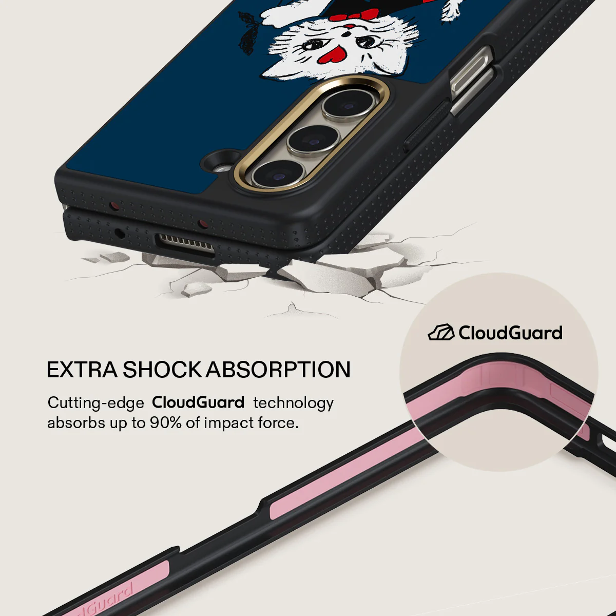 Crossed Path - Samsung Galaxy Z Fold 5 Case - Image 3