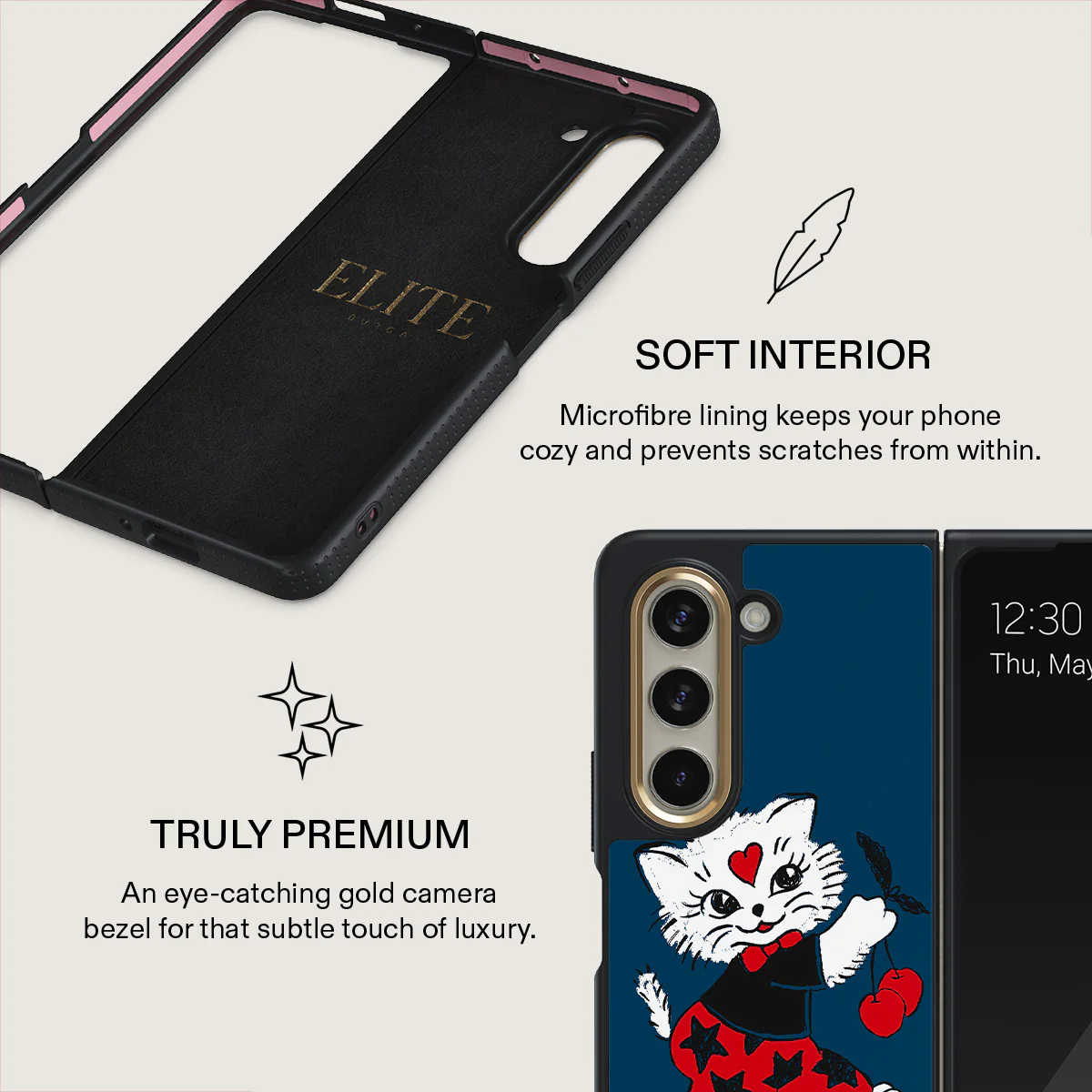 Crossed Path - Samsung Galaxy Z Fold 5 Case - Image 6