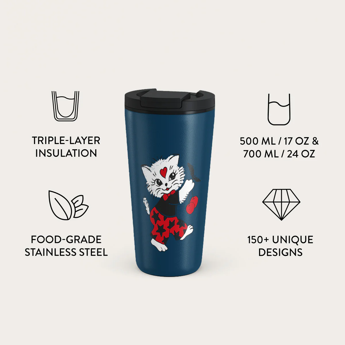 Crossed Path - Travel Mug - Image 7