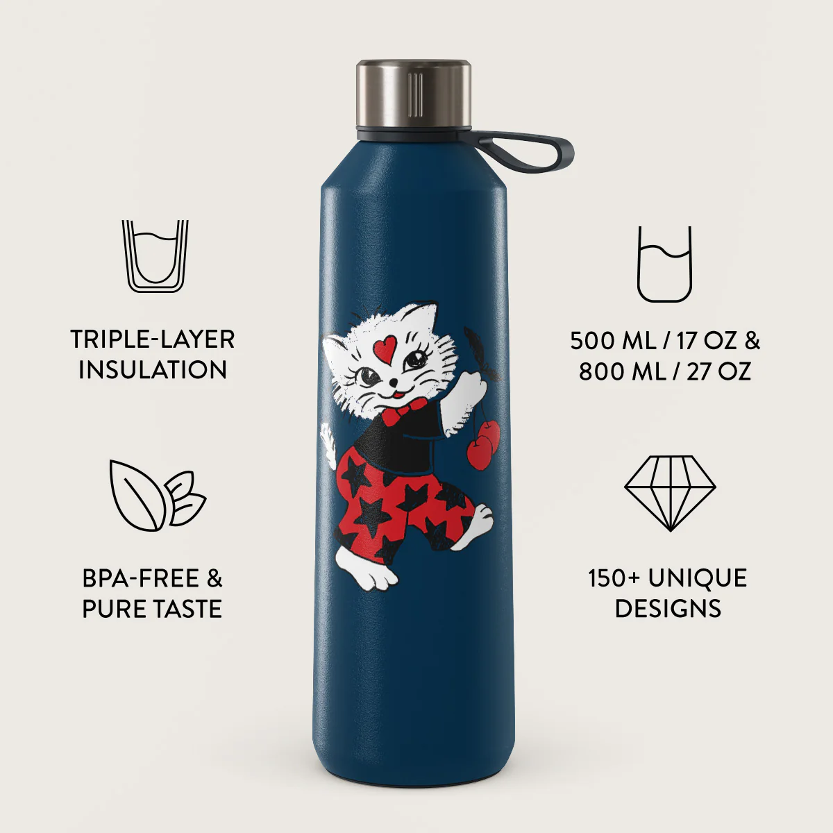 Crossed Path - Water Bottle - Image 3