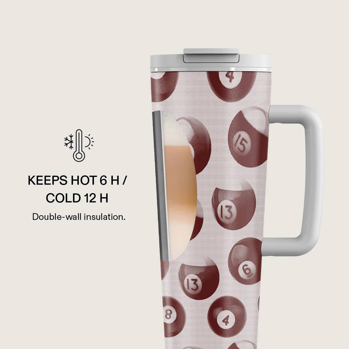 Cue - EasyGrip Travel Mug - Image 4