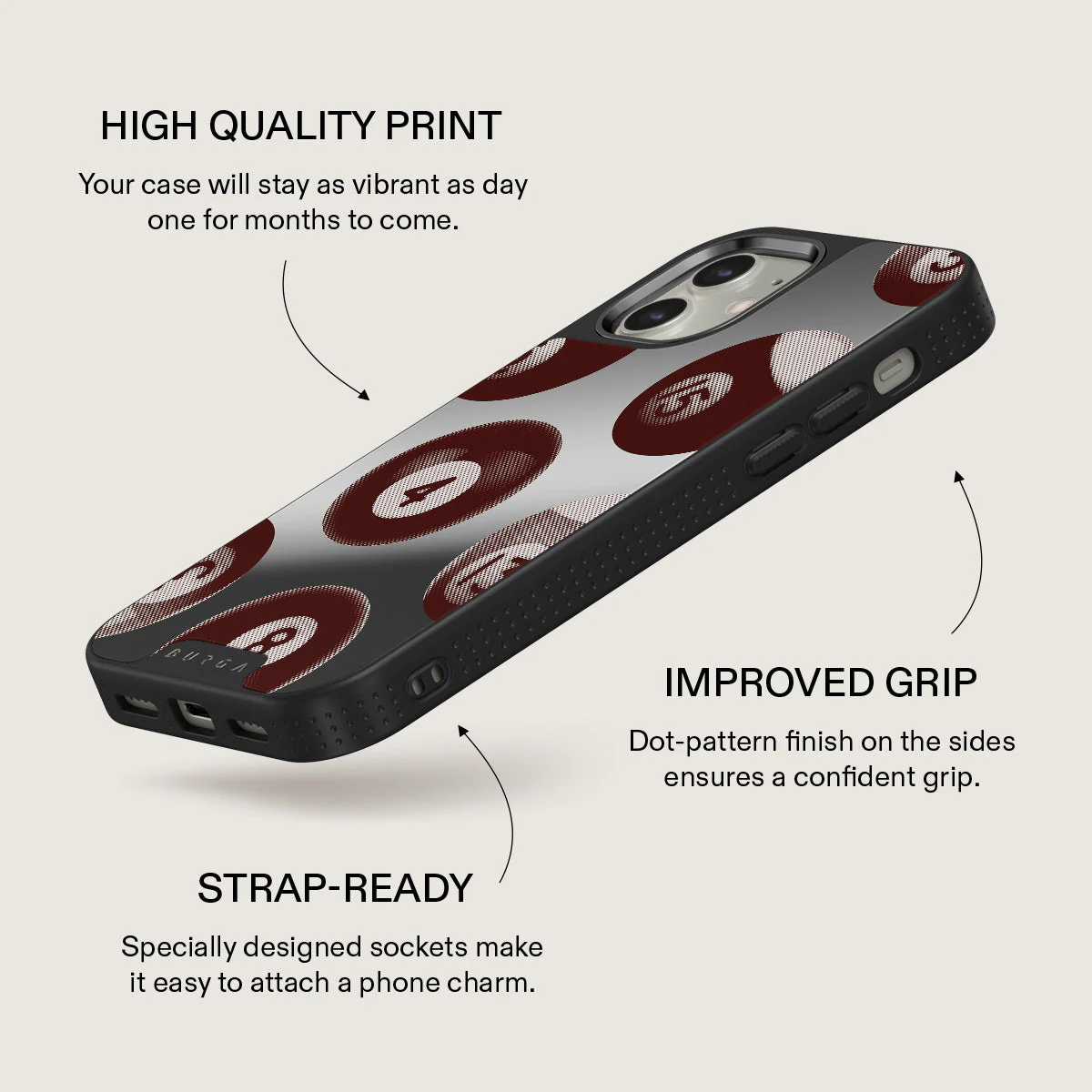 Cue - iPhone 12 Case - Image 32