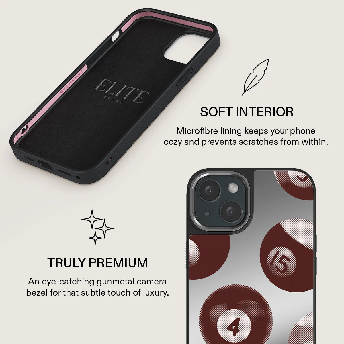 Cue - iPhone 15 Case - Image 40